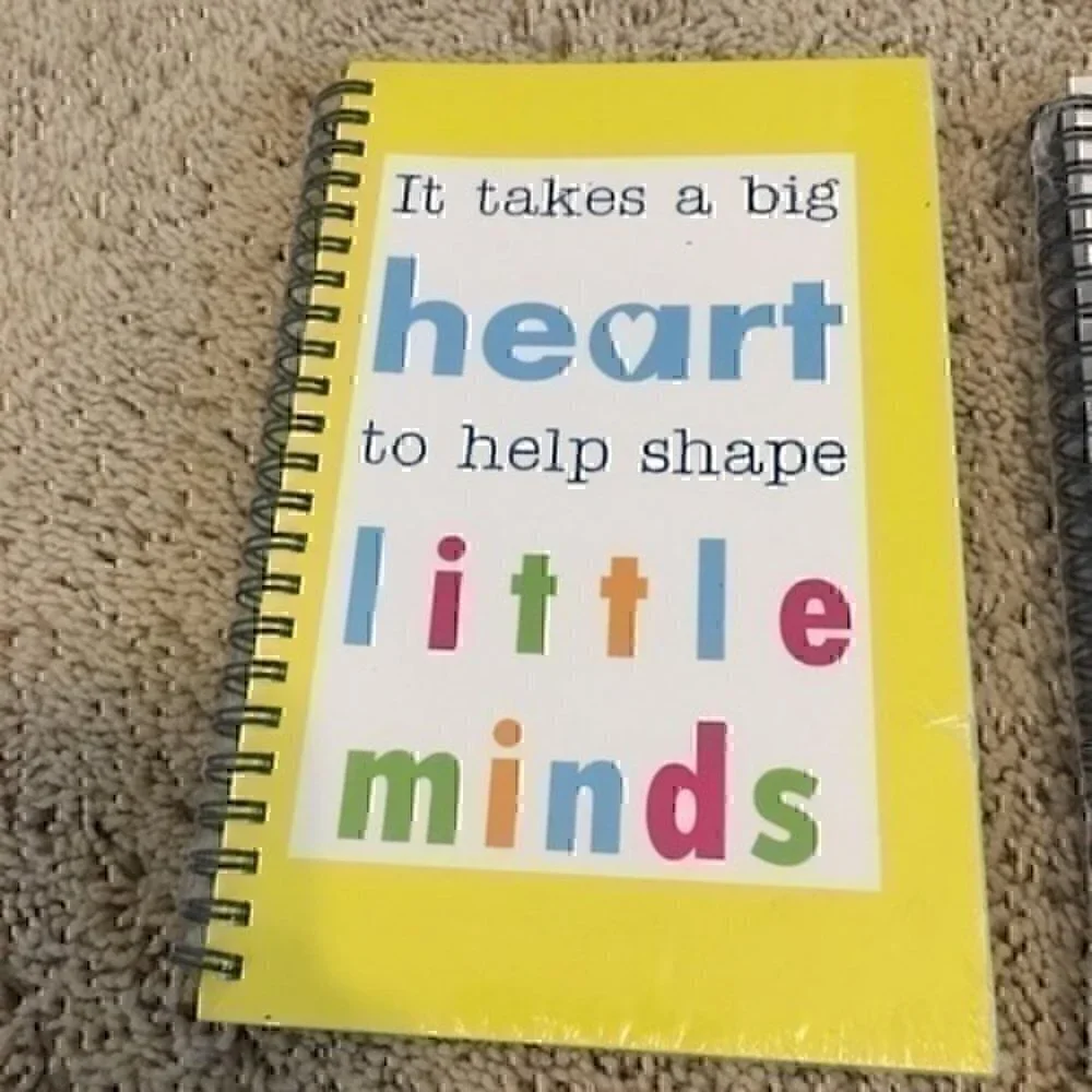 Set of 3 teacher notebooks new in package